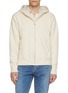 Main View - Click To Enlarge - J∞QUALITY - Hooded Zip Up Cotton Sweatshirt