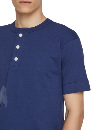  - J∞QUALITY - Henry Neck Cotton T-Shirt