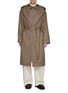 Main View - Click To Enlarge - J∞QUALITY - Hooded Check Bathrobe Coat