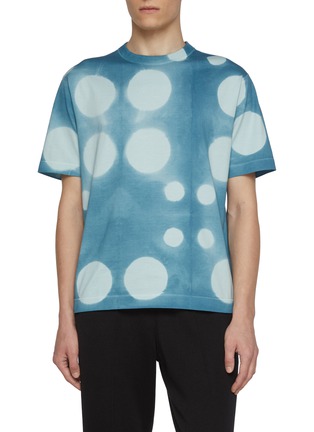 Main View - Click To Enlarge - J∞QUALITY - Circle Dyed Cotton T-Shirt