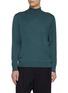 Main View - Click To Enlarge - J∞QUALITY - Mock Neck Cashmere Silk Knit Top