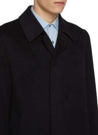  - J∞QUALITY - Single Breasted Balmacaan Coat