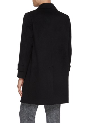 Back View - Click To Enlarge - J∞QUALITY - Single Breasted Balmacaan Coat