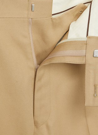  - J∞QUALITY - Flared Leg Twill Cotton Pants
