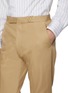  - J∞QUALITY - Flared Leg Twill Cotton Pants