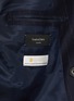  - J∞QUALITY - Pinstripe Double Breasted Wool Blazer