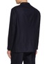 Back View - Click To Enlarge - J∞QUALITY - Pinstripe Double Breasted Wool Blazer
