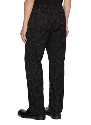 Back View - Click To Enlarge - J∞QUALITY - Elasticated Jacquard Pants