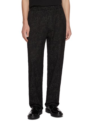 Main View - Click To Enlarge - J∞QUALITY - Elasticated Jacquard Pants