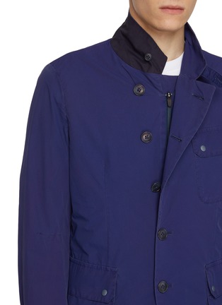  - J∞QUALITY - Convertible Collar Flap Pocket Jacket