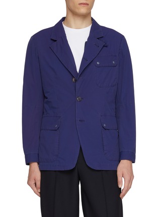 Main View - Click To Enlarge - J∞QUALITY - Convertible Collar Flap Pocket Jacket