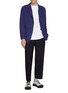 Figure View - Click To Enlarge - J∞QUALITY - Convertible Collar Flap Pocket Jacket