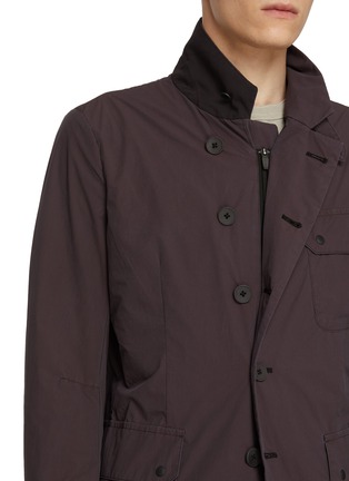  - J∞QUALITY - Convertible Collar Flap Pocket Jacket
