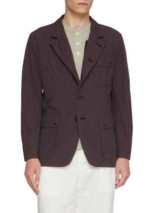Main View - Click To Enlarge - J∞QUALITY - Convertible Collar Flap Pocket Jacket