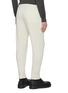 Back View - Click To Enlarge - J∞QUALITY - Elasticated Centre Press Cashmere Silk Jogger Pants