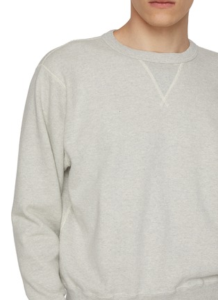  - J∞QUALITY - Crewneck Cotton Jersey Fleece Sweatshirt