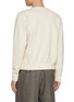 Back View - Click To Enlarge - J∞QUALITY - Crewneck Cotton Jersey Fleece Sweatshirt