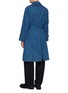 Back View - Click To Enlarge - J∞QUALITY - Belted Cotton Balmacaan Coat