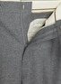  - J∞QUALITY - Pleated Tapered Leg Flannel Wool Pants