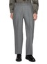 Main View - Click To Enlarge - J∞QUALITY - Pleated Tapered Leg Flannel Wool Pants
