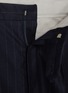  - J∞QUALITY - Striped Wool Flannel Pants