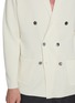  - J∞QUALITY - Double Breasted Cashmere Silk Knit Blazer