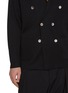  - J∞QUALITY - Double Breasted Cashmere Silk Knit Blazer