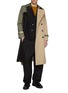 Figure View - Click To Enlarge - J∞QUALITY - Double Breasted Cashmere Silk Knit Blazer