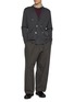 Figure View - Click To Enlarge - J∞QUALITY - Long Sleeve Crewneck Cashmere Silk Knit Top