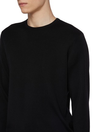  - J∞QUALITY - Crewneck Cashmere Silk Knit Sweater