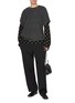 Figure View - Click To Enlarge - Y'S - Asymmetrical Knit Top