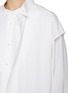  - Y'S - Panelled Double Cotton Blouse