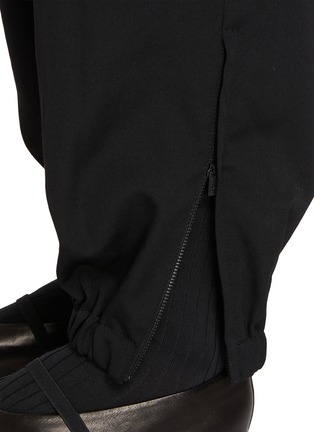  - Y'S - Elasticated Waist Hem Wool Pants