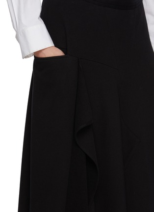  - Y'S - Asymmetrical Gusset Jersey Skirt