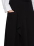  - Y'S - Asymmetrical Gusset Jersey Skirt