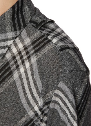  - Y'S - Shoulder Loop Check Shirt