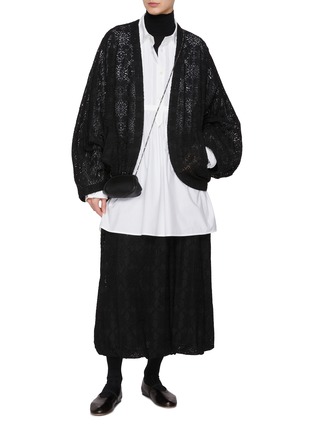 Figure View - Click To Enlarge - Y'S - Balloon Lace Skirt