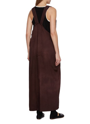 Back View - Click To Enlarge - Y'S - Oversized Cotton Jumpsuit