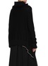 Back View - Click To Enlarge - Y'S - Side Drape Cardigan