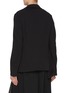 Back View - Click To Enlarge - Y'S - Asymmetrical Single Breasted Cotton Jersey Blazer