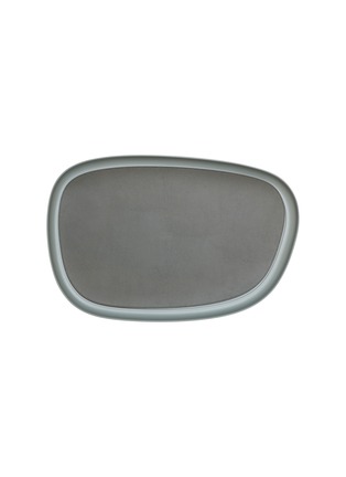 Detail View - Click To Enlarge - GIOBAGNARA - X Kelly Wearstler Maris Large Rectangular Aluminium Stacking Tray — Black