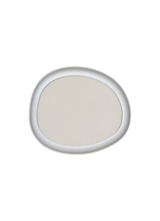 Detail View - Click To Enlarge - GIOBAGNARA - X Kelly Wearstler Maris Medium Round Aluminium Stacking Tray