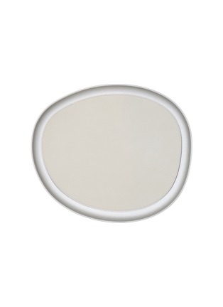 Detail View - Click To Enlarge - GIOBAGNARA - X Kelly Wearstler Maris Large Round Aluminium Stacking Tray