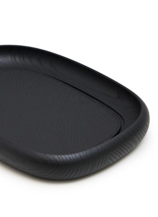 Detail View - Click To Enlarge - GIOBAGNARA - X Kelly Wearstler Maris Small Rectangular Wood Stacking Tray