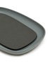 Detail View - Click To Enlarge - GIOBAGNARA - X Kelly Wearstler Maris Small Rectangular Aluminium Stacking Tray — Black