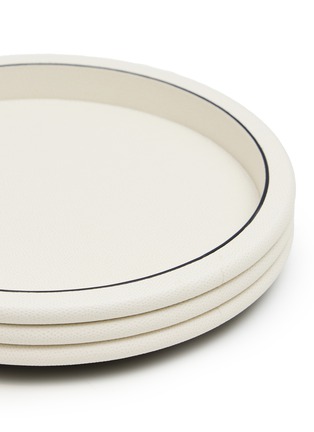 Detail View - Click To Enlarge - GIOBAGNARA - Scala Small Round Tray — White