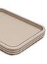 Detail View - Click To Enlarge - GIOBAGNARA - Scala Medium Rectangular Tray — Stone