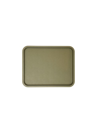 Detail View - Click To Enlarge - GIOBAGNARA - Scala Large Rectangular Tray — Olive Green