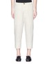 Main View - Click To Enlarge - ZIGGY CHEN - Cropped ramie-cotton pants