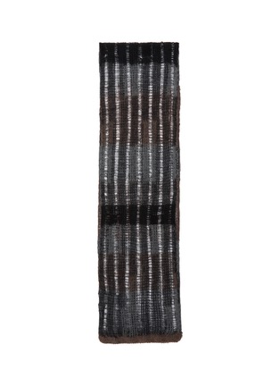 Main View - Click To Enlarge - ANN DEMEULEMEESTER - Kaja Ajour Knit Scarf